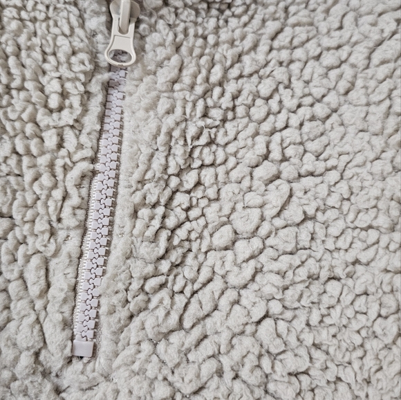 Hippie Rose Cream Sherpa Jacket - Picture 3 of 4